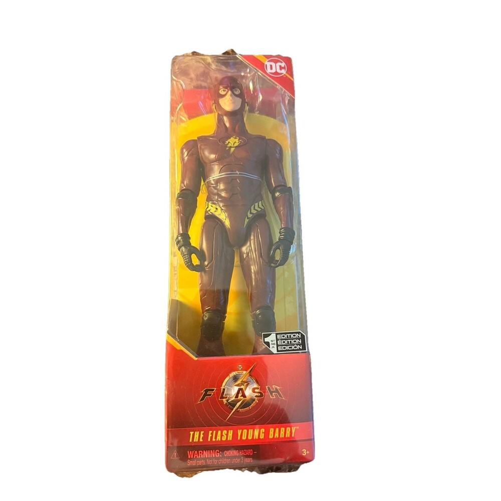 DC The Flash Young Barry Action Figure Movie Collectible Speed Force New
